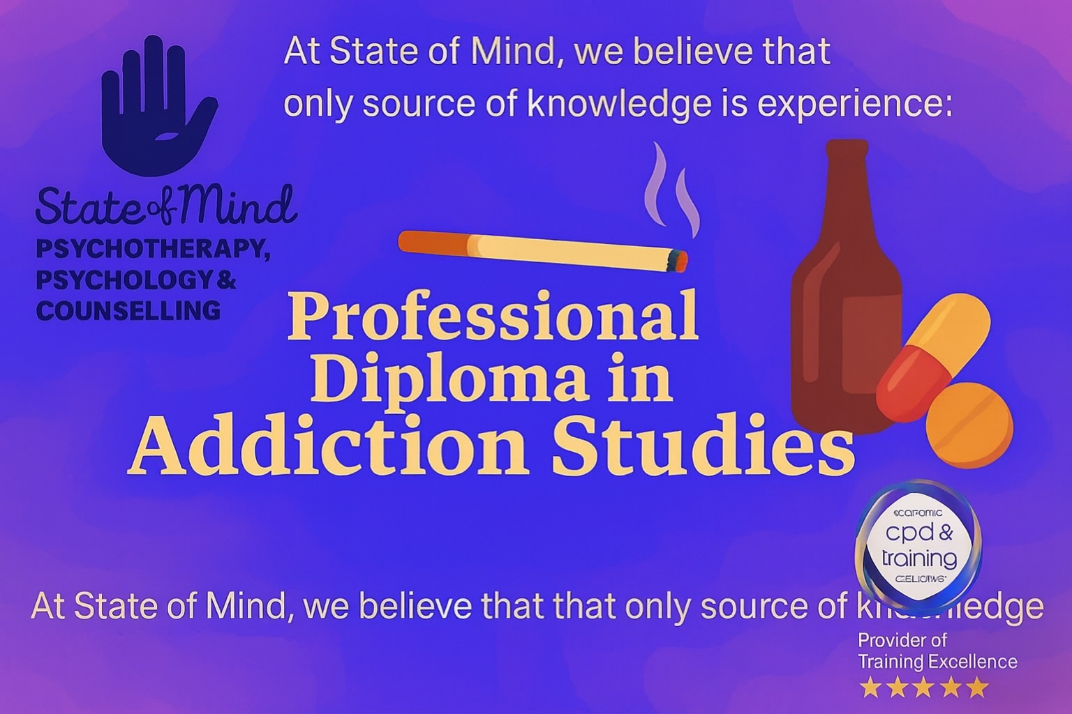 Professional Diploma in Addiction Studies (February 2026 Intake)