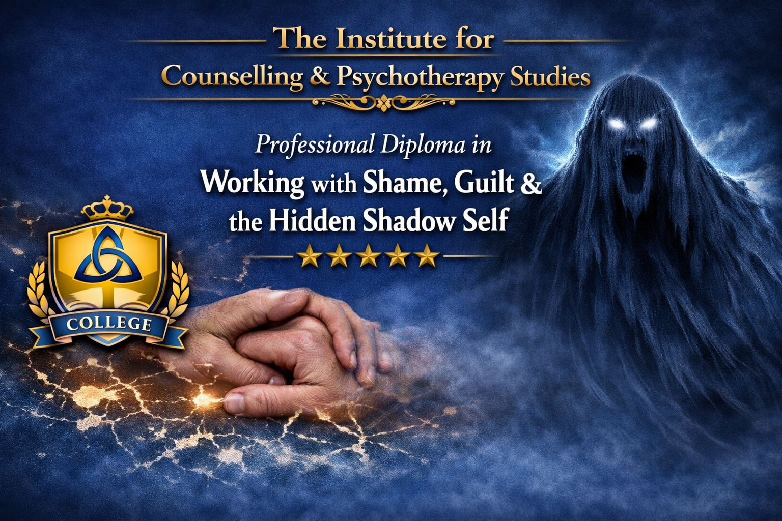 (July) Professional Diploma in Working with Shame, Guilt &amp; the Hidden Shadow Self