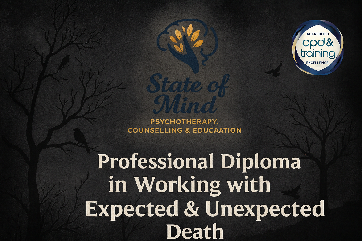 Professional Diploma in Working with Expected &amp; Unexpected Death